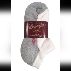 3 Pair Wrangler Youth Low Cut Socks